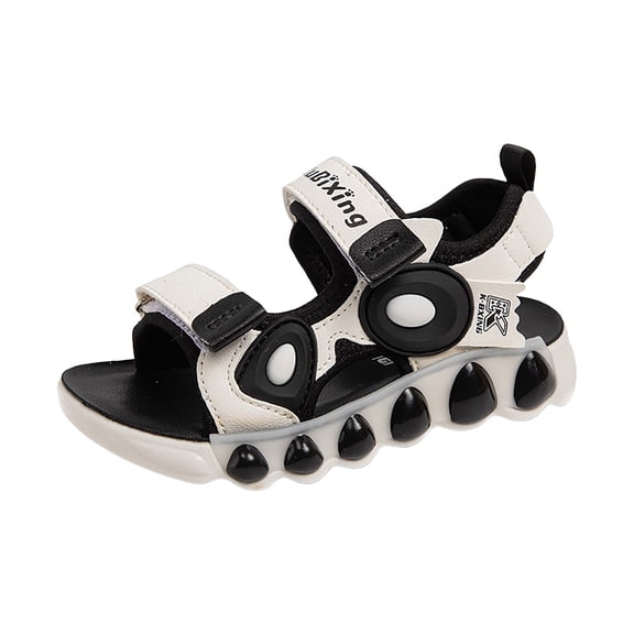Tkrady Girls Sandals Summer New Soft Sole Open Toe Non Slip Fashion Beach Sandals, Sizes 3-12 Years