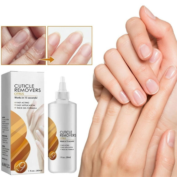 Tkrady Instant Cuticle Remover Gel, Nail Cuticle Softener, Professional Pedicure & Manicure Nail Cuticle Repair Care Treatment Spray, Instantly Remove Dead Skin