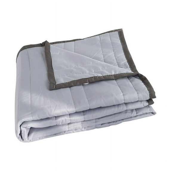Tkrady Lightweight Summer Cooler Blanket, Full/, Twin or King Size â 100% Fiber Quilt Lightweight Fabric and Cozy Binding Edges in Tightly Folding Travel Blanket, 200*220cm,Grey