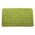thumbnail image 1 of Tkrady Memory Foam Lattice Bath Mat Rug 60x40cm, Ultra Soft Non Slip and Absorbent Bathroom Rug, Machine Wash Dry, Comfortable, Thick Bath Rug Carpet for Bathroom Floor, Tub and Shower, Green, 1 of 6