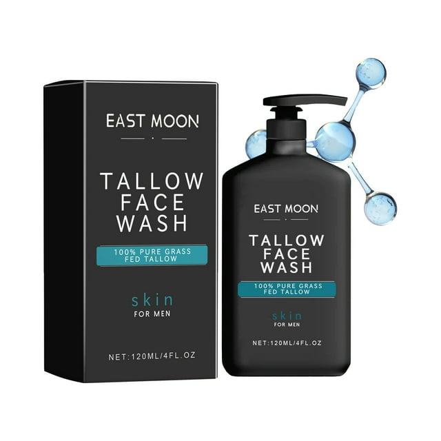 Tkrady Men's Daily Facial Cleanser Deep Cleansing Refreshing Firming