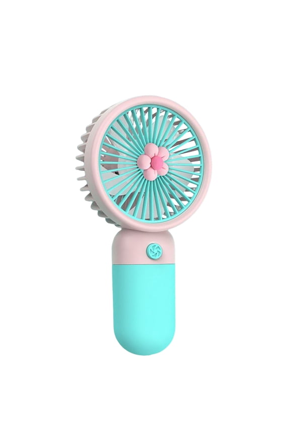 Mini Fan - 500mah Rechargeable Personal Fan, Summer Creative USB Charging Portable Silent Keychain Mini Fan Handheld