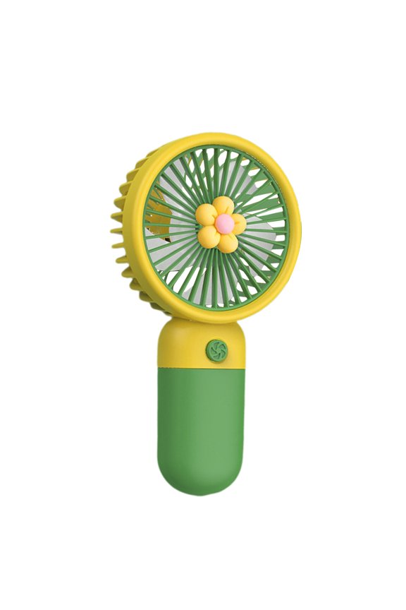 Mini Fan - 500mah Rechargeable Personal Fan, Summer Creative USB Charging Portable Silent Keychain Mini Fan Handheld