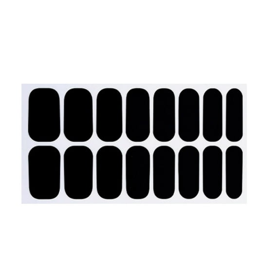 Tkrady Nail Art Transfer Decals Sticker French Series DIY Nail Polish Strips,Nail Wraps, 100% Real Nail polish-A