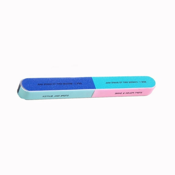 Tkrady Nail Files for Natural Nails Nail Buffering Files Professional Manicure Tools Natural Emery Boards,Colorful