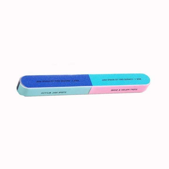 Tkrady Nail Files for Natural Nails Nail Buffering Files Professional Manicure Tools Natural Emery Boards,Colorful