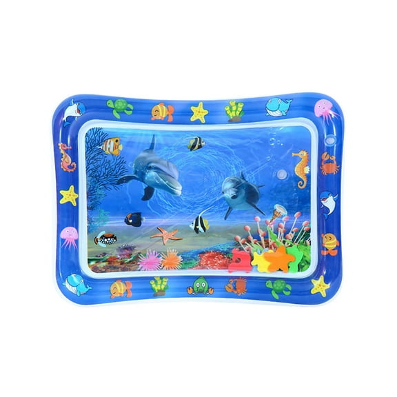 Tkrady Pat Water Pad Large Thickened Inflatable Baby Water Pad Fun Crawling Toy Suitable for Children Pets