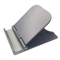 thumbnail image 1 of Tkrady Portable Foldable Desktop Cell Phone Holder,Cell Phone Stand 1Pack, Adjustable Universal Multi-Angle Cradle Stands for Tablet X/xr/xs max Samsung Galaxy-Grey, 1 of 6