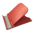 thumbnail image 1 of Tkrady Portable Foldable Desktop Cell Phone Holder,Cell Phone Stand 1Pack, Adjustable Universal Multi-Angle Cradle Stands for Tablet X/xr/xs max Samsung Galaxy-Red, 1 of 6