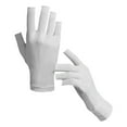 thumbnail image 1 of Tkrady Protection Gloves For Gel Nail Lamp Protection Gloves Nail Skin Care Fingerless Gloves To Protect Hands, 1 of 5