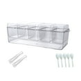 thumbnail image 1 of Tkrady Salad Crisper, Produce Crisper, Large Vegetable and Fruit Crisper, Refrigerator Organizer Compartment Lid Removable Chilled Salad Crisper Salad Crisper with Spoon And Tweezers, 1 of 5