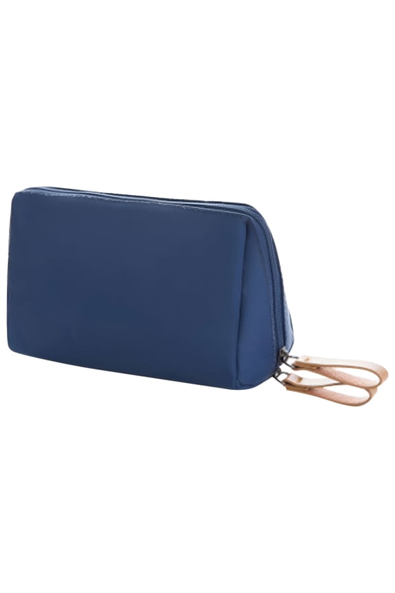 Small Makeup Bag for Purse, Makeup Pouch Small Cosmetic Bag Mini Portable Handbag for Women and Girls (Navy)