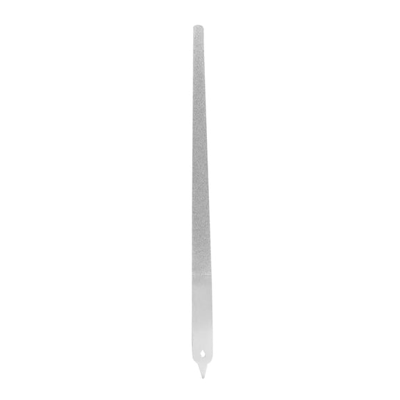 Tkrady Stainless Steel Metal Nail File, Double Side Fingernail Toenail Files Metal File Buffer Fingernails Toenails Art New Pedicure Tool for Salon and Home Manicure Files