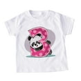 thumbnail image 1 of Tkrady Summer Toddler Boys Girls Short Sleeve Tee Cute Cartoon Graphic T Shirts Tops, Sizes 1-4 Years, 1 of 5