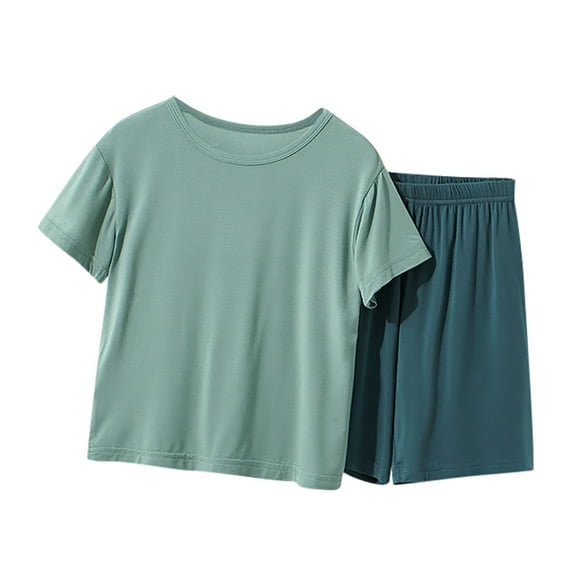 Tkrady Toddler Outfits for Girl Summer Casual Breathable Short Sleeve T Shirt Tops Shorts Set, Sizes 2-12 Years