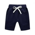 thumbnail image 1 of Tkrady Toddlers Shorts for Boys Girls Spring Summer New Solid Elastic Waist Casual Pants, Sizes 1-9 Years, 1 of 6