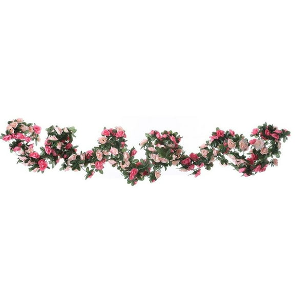 Tkrady Valentine's Day Artificial Rattan Flower Scene Decoration Flower Rattan Gift Party Home Decoration