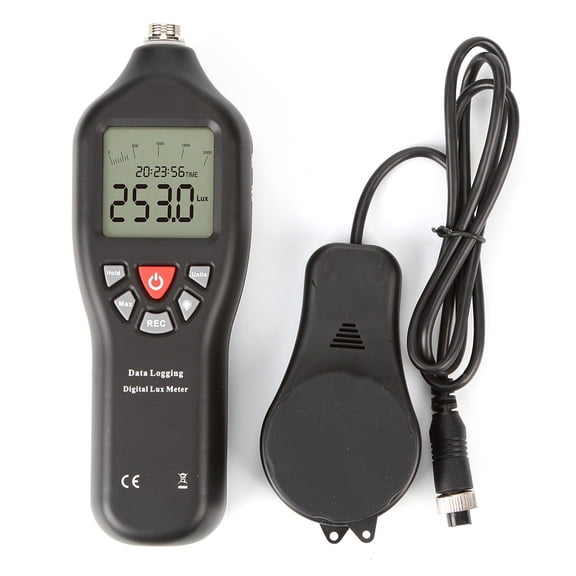 Tl-600 Digital Lux Meter Data Record With Usb Shape 0.1-200000 Lux Illuminance Meter / Screen Brightness Meter