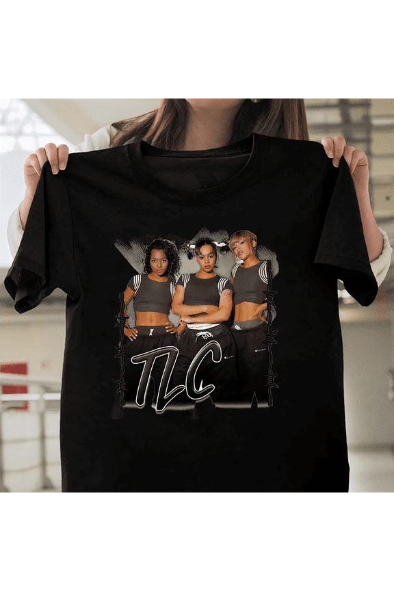 Tlc CrazySexyCool R&B Girl Group Vintage Style Sneaker Match Graphic Art Unisex T-Shirt, Size Up to 5XL