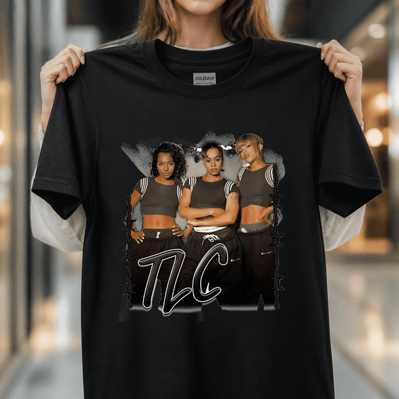Tlc CrazySexyCool R B Girl Group Vintage Style Streetwear Art Unisex T-Shirt, S- 5XL