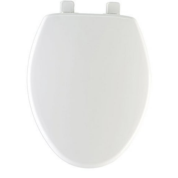 Bemis Toilet Seat Elongated - Plastic - White