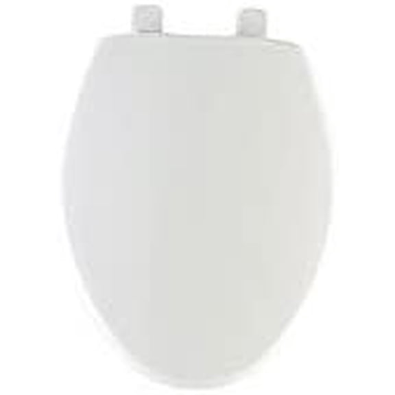 Tlt Seat Elong Plstc Wht