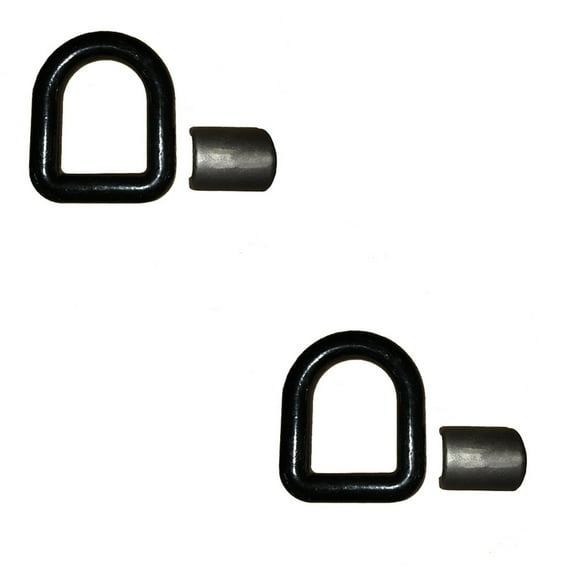 Tlu28-0017 Qty 2: 1" Weld-On D-Ring (Black)
 Fits Universal