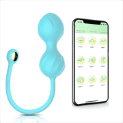 Tluda Kegel Balls for Women - Exerciser for Pelvic Floor Strengthening & Tightening Kegel Exercise Products for Beginners & Advanced,Blue