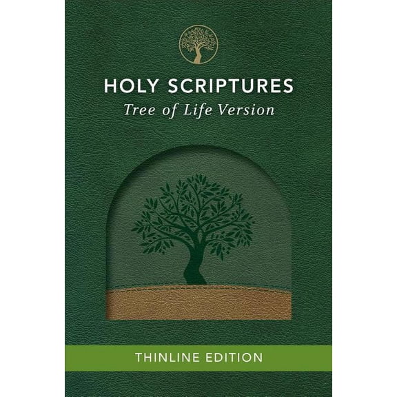 Pre-Owned Tlv Thinline Bible, Holy Scriptures, Grove/Sand, Tree Design Duravella (Other)
