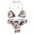 thumbnail image 1 of Tmall Detachable Sponge Adjustable Strap Bikini Set Two-Pack - Ideal for Beach & Pool Parties, 1 of 6