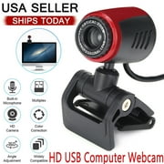 Tmalltide HD 1080P Webcam, USB Computer Web Camera with Microphone, Plug and Play, Auto Focus