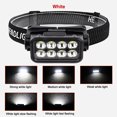 thumbnail image 1 of Tmalltide Headlamp Motion Sensor Waterproof USB Rechargeable Head Lamp Light 5 Modes Headlight, 1 of 14