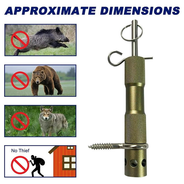 Tmalltide Perimeter Trip Alarm, Camping Trip Wire Alarm Device, Early Warning Security System