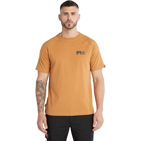 Tmberland Core Reflective Pro Logo Short Sleeve T-Shirt, Wheat Boot, Small