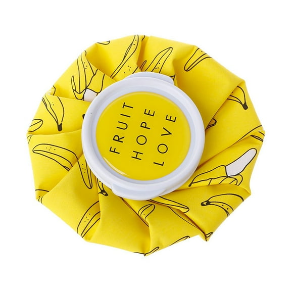 Tmboryuu 450ml Small Round Hot Water Bottle Bag Winter Relaxing Heat Therapy Warmer