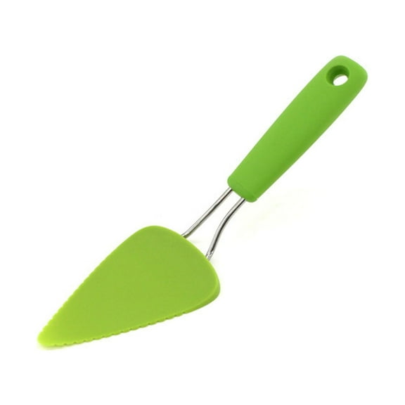 Tmboryuu Dessert Servers Cake Transfer Pizza Spade Spatula Nylon & Stainless Steel Material 2 Styles Choose for Pizza Cake Baking