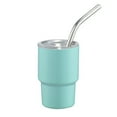 thumbnail image 1 of Tmboryuu Mini Tumbler Stainless Steel Travel Mug Portable Car Cup With Lid And Straw Small Water Bottle Coffee Cup Drinkware, 1 of 19