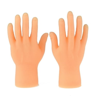 Tmboryuu Tiny Left Right Hand Foot Party Game Favors Mini Finger Hands Screepy Halloween Cosplay Costume Accessories Tiny Hands