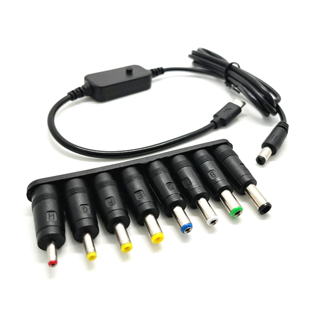 Tmboryuu USB Type C Cable to DC5521 PD Trigger Power Converter Adapter ...