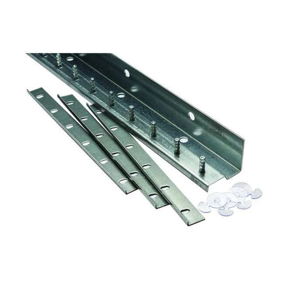 Tmi Save-T-Loc Strip Door Hdwr,5ft,Galv Stl 999-10076