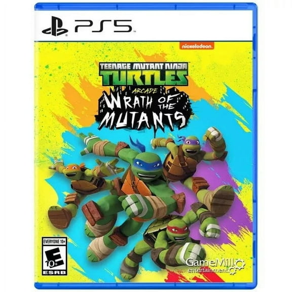 TMNT Arcade: Wrath of the Mutants  PS5 | Brand New