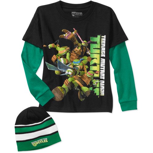 Teenage Mutant Ninja Turtles Toddler Boys 3 Pack Graphic T-shirts Multicolored 4T