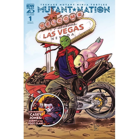 Tmnt Mutant Nation #1 Cvr B Federici Idw-prh Comic Book