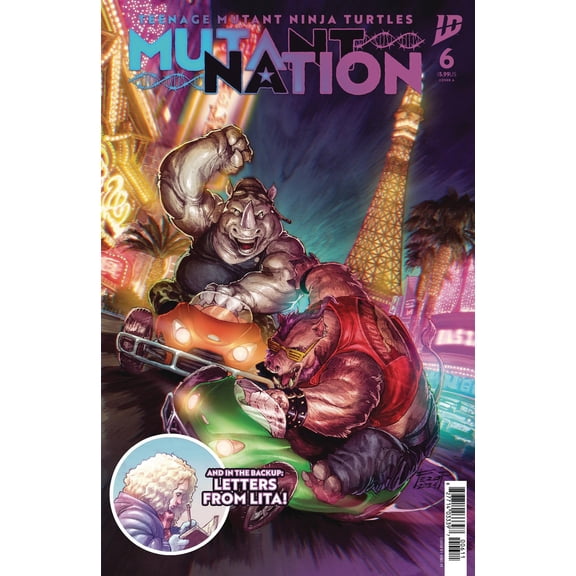 Tmnt Mutant Nation #6 Cvr A Pe Cvr A Pe Idw-prh Comic Book 2025