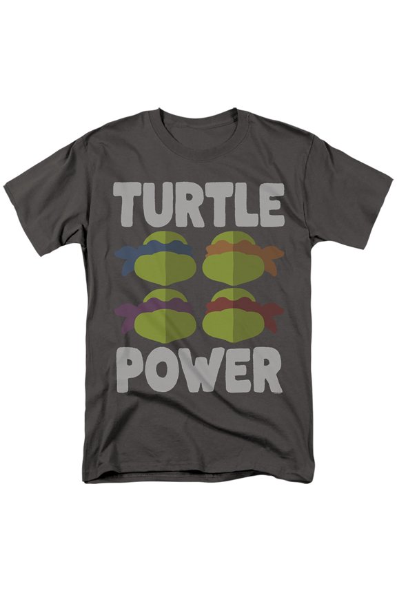 Tmnt Turtle Power Faces Unisex Adult T Shirt For Men And Women