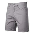 thumbnail image 1 of Tmtolofot Men's Cargo Shorts Casual Classic Fit Elastic Waistband Short Pants Summer Twill Chino Shorts Golf Dress Short 2026 Summer Beach Pant for Vacation Travel|Gray|36, 1 of 6