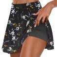 thumbnail image 1 of Tmtolofot Women Mini Short 2 Piece Sets 2024 basic casual ladies ladies shorts for women Biker comfy Print knickers Athletic Running Athletic skorts, 1 of 1