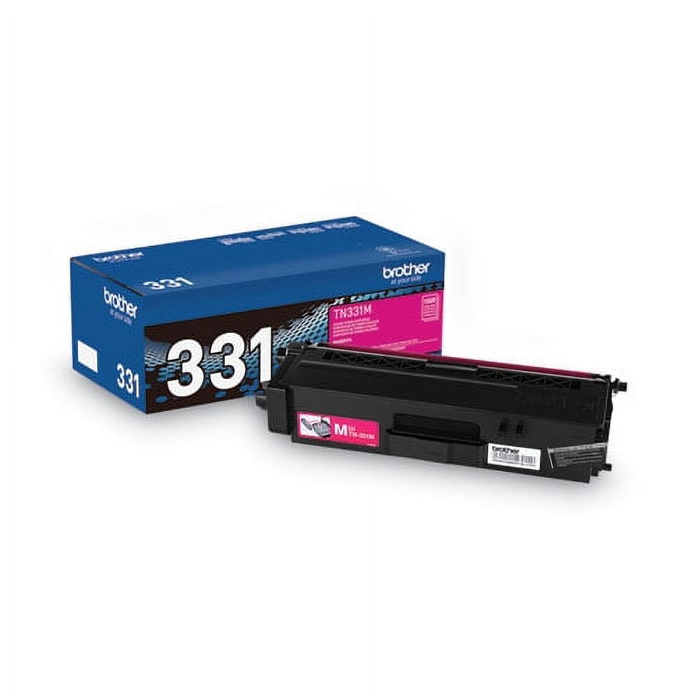 TN331M Toner, 1,500 Page-Yield, Magenta TN331M Toner, 1,500 Page-Yield, Magenta