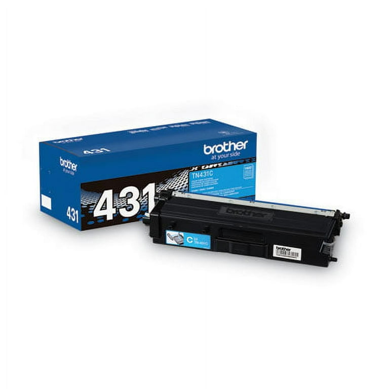 TN431C Toner, 1,800 Page-Yield, Cyan TN431C Toner, 1,800 Page-Yield, Cyan