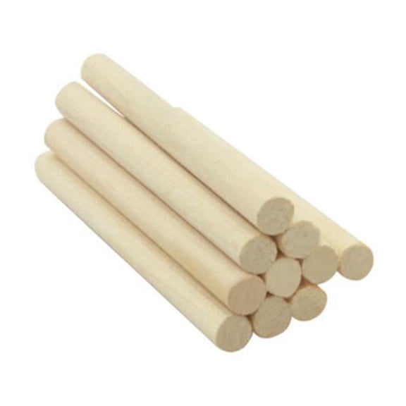 Tnarru 10 Pieces Violin Soundpost Solid Wood Column Accessory Instrument Parts Suitable for Students Professional Players Teaching